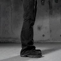 Twisted Flare Jeans